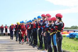 Year 10s activity day at Stithians Lake