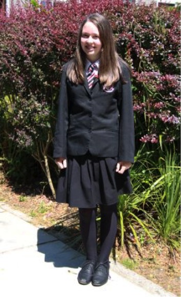 uniform black tights