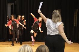 Movement workshop and Panto rehearsals