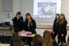 Students take on the Faraday Challenge!