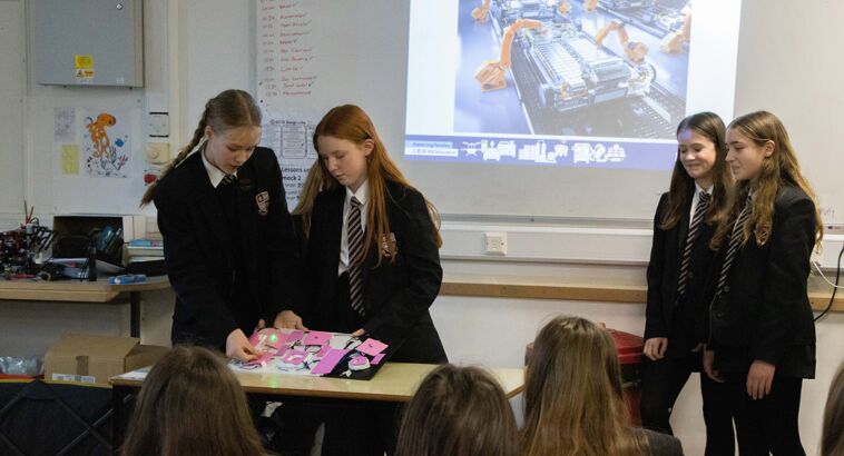 Students take on the Faraday Challenge!